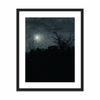 Moonlight Scene, Houses in Background (16×20)