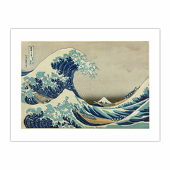 The Great Wave off Kanagawa (Literally: "Under a Wave off Kanagawa")