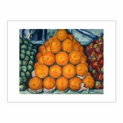 'Orange pyramid' (1972) oil on canvas, 71 x 90.5 cm (12×16)