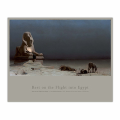 Rest on the Flight into Egypt (8×10)