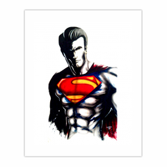 Superman shadow (8×10)