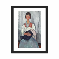 Gypsy Woman with Baby (12×16)