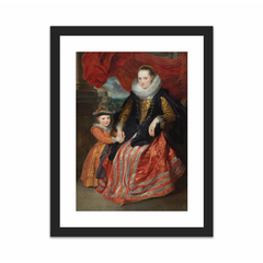 Susanna Fourment and Her Daughter (12×16)
