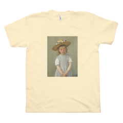 Child in a Straw Hat (M, Butter)